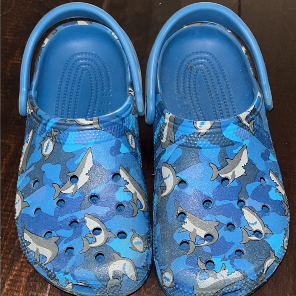 Boys size 2 Crocs